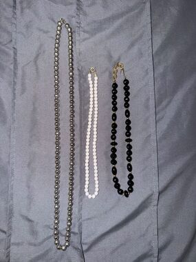 Classic Beaded Necklace Lot